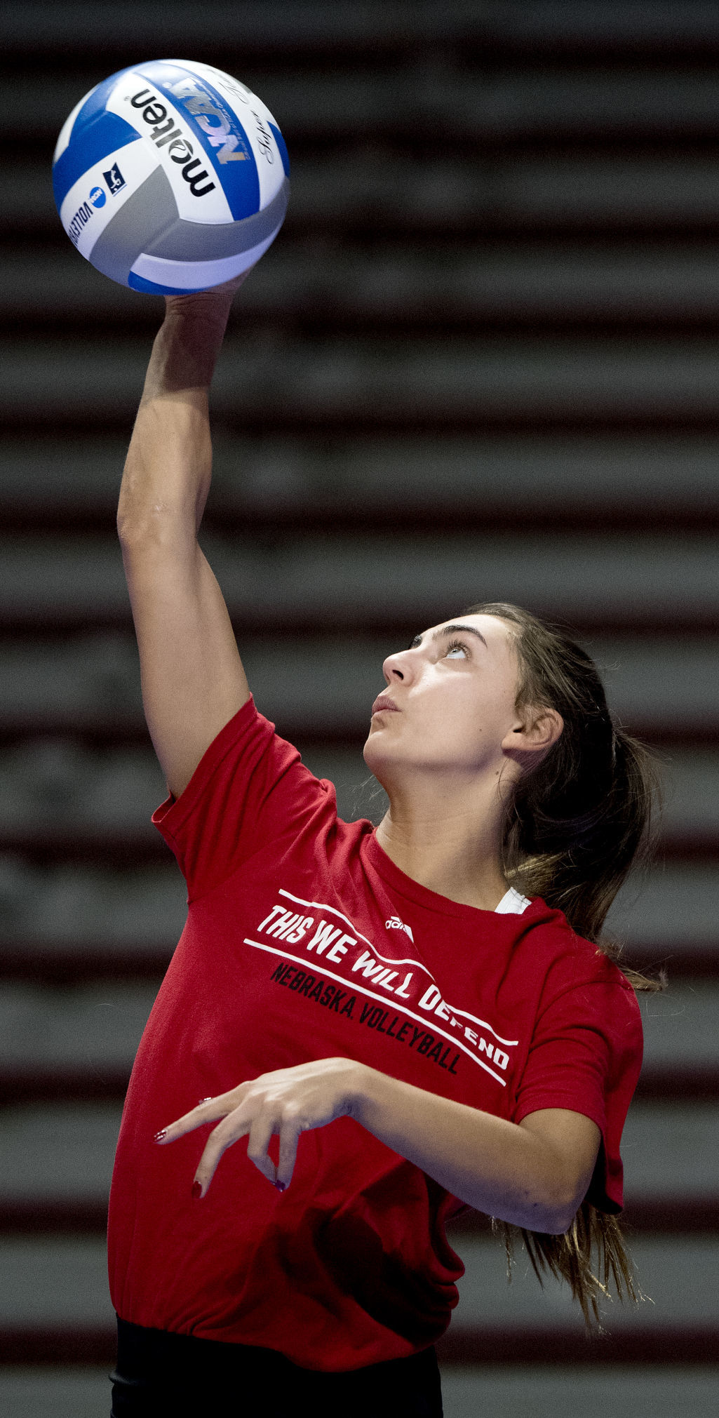 Nebraska Volleyball Practice in Minneapolis, 12.06